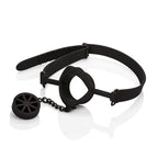 CALEXOTICS - SCANDAL GAG WITH BLACK SILICONE PLUG