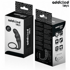 ADDICTED TOYS - ANAL PLUG WITH RING SILICONE MODEL 4