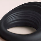 ROCKS-OFF - SPIRE BLACK VIBRATING PENIS RING
