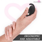MORESSA - BRAD PREMIUM SILICONE RECHARGEABLE BLACK