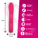 MORESSA - DUSTIN CLITORAL SUCTION AND POWERFUL VIBRATION PREMIUM SILICONE RECHARGEABLE