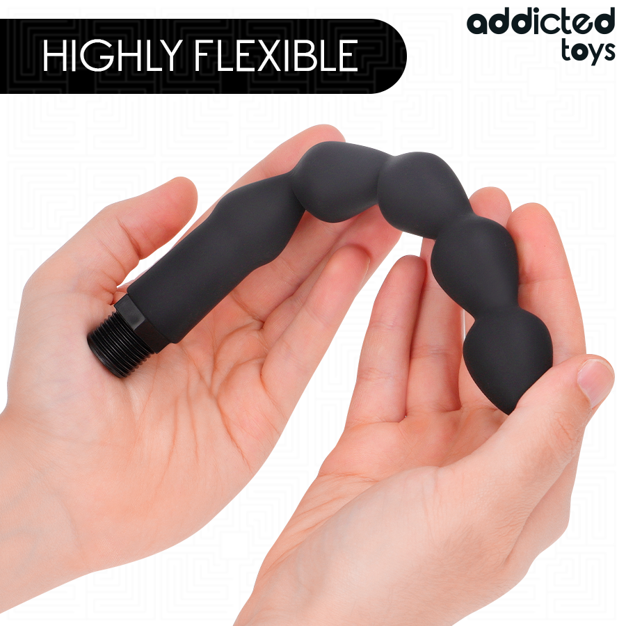 ADDICTED TOYS - ANAL CLEANER WITH UNIVERSAL ADAPTER MODEL 6