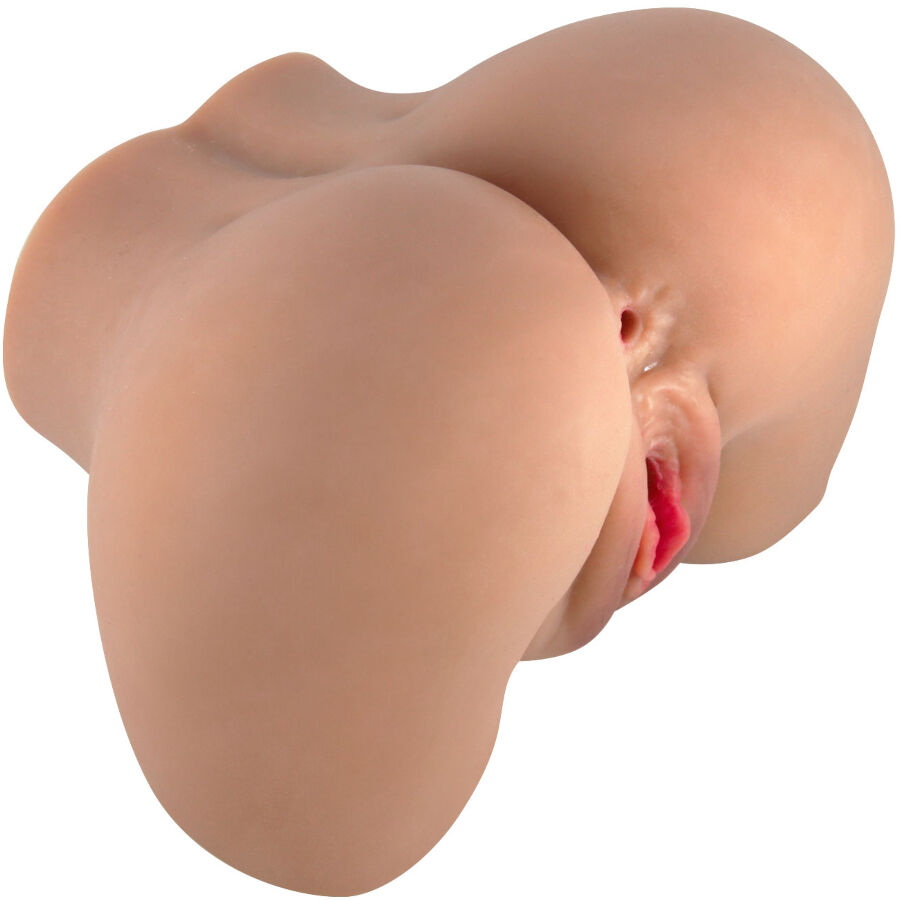 CRAZY BULL - MILA VIBRATOR BUTT WITH REALISTIC VAGINA AND ANUS CONTROL REMOTO
