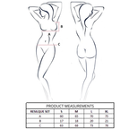 PASSION - RESILQUE BRA + THONG SET TOMATO RED S/M