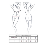 PASSION - SENSIE BODY BURGUNDY S/M