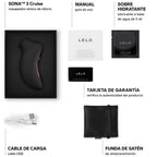 LELO - SONA 3 CRUISE SONIC CLITORAL MASSAGER BLACK
