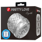 PRETTY LOVE - CRYSTLE DOUBLE ENTRY MASTURBATOR