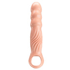 PRETTY LOVE - TEXTURED PENIS SHEATH WITH EXTENDERS