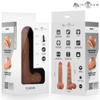 MR INTENSE - BRUCE S SILICONE DILDO WITH TESTICLES 17.8 CM -Ø- 4 CM