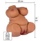 HIDDEN DESIRE - FAT FUCK QUEEN FEMALE MASTURBATOR TORSO 6 KG