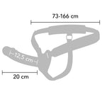 HIDDEN DESIRE - INFERNO VIBRATING PENIS SLEEVE STRAP-ON 20 CM