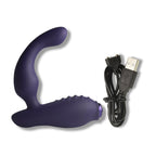 ROCKS-OFF - NOVA SOVEREIGN RECHARGEABLE PROSTATE & PERINEUM MASSAGER 16 FUNCTION BLUE