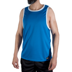 MACHO - CMV002 BLUE GYM T-SHIRT L/XL