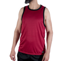 MACHO - CMV003 MAROON GYM T-SHIRT S/M