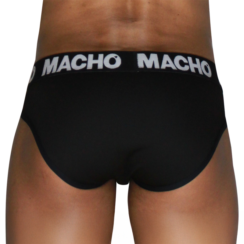 MACHO  - MCH007  CLASSIC SLIP BLACK + BLACK M