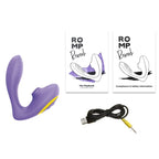 ROMP - REVERB G-SPOT STIMULATOR AND CLITORAL SUCTION DEVICE PURPLE