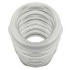 ROMP - MOSH TRANSPARENT MALE MASTURBATOR WITH 6 CM REVERSBLE SHEATH