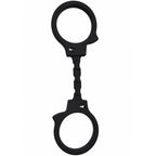 DIABLO PICANTE - SILICONE HANDCUFFS BLACK