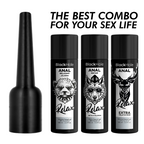 BLACK HOLE - ANAL LUBE APPLIER  L SIZE 100 ML