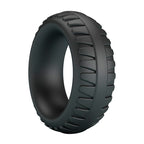 CRAZY BULL - MERRITT TEXTURED SILICONE COCK RING BLACK