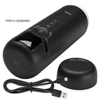 PRETTY LOVE - AETOLA MULTIFUNCTION AUTOMATIC MASTURBATOR WITH HANDLE BLACK