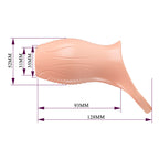 PRETTY LOVE - GERALDINE THICKENING PENIS SHEATH