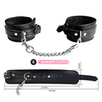 PRETTY LOVE - 8 PIECE BDSM KIT BLACK