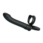 PRETTY LOVE - MERRITT ANAL VIBRATOR WITH RING AND VIBRATION BLACK