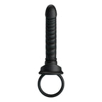 PRETTY LOVE - MERRITT ANAL VIBRATOR WITH RING AND VIBRATION BLACK
