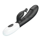 PRETTY LOVE - RASMUSSEN 30 FUNCTION RABBIT VIBRATOR BLACK
