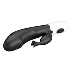 PRETTY LOVE - RASMUSSEN 30 FUNCTION RABBIT VIBRATOR BLACK
