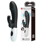 PRETTY LOVE - NAUGHTY BUNNY 30 FUNCTION RABBIT VIBRATOR BLACK