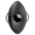 FETISH FANTASY SERIES - BODY DOCK INFLATABLE LOVE BALL WITH DILDO BLACK 41.9 CM