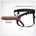 FANTASY X-TENSIONS - ELITE REALISTIC HOLLOW STRAP-ON 24.1 CM
