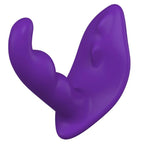 SHE.E.O - ROTATING VIBRATING ANAL STIMULATOR WITH REMOTE CONTROL - PURPLE