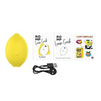 ROMP - LEMON CRUSH PLEASURE AIR CLITORAL STIMULATOR YELLOW