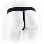 FETISH FANTASY SERIES - SERIES 7 HOLLOW STRAP-ON WITH BALLS 17.8CM FLESH