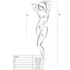 PASSION - WOMAN BS025 BODYSTOCKING BLACK DRESS STYLE ONE SIZE