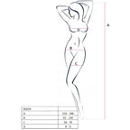 PASSION - WOMAN BS034 BODYSTOCKING BLACK ONE SIZE