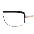 FETISH SUBMISSIVE HARNESS - FLESH REALISTIC SILICONE 16 CM